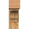 Ekena Millwork Balboa Block Rough Sawn Bracket w/ Offset Brace, Western Red Cedar, 8"W x 22"D x 22"H BKT0806X22X22BOA05RWR - alternate 3